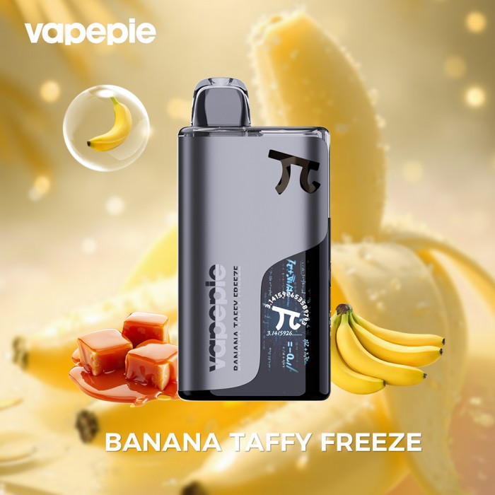 ✨BANANOWY TOFFI MROŻONY✨VAPEPIE 50000 ZACIĄGNIĘĆ