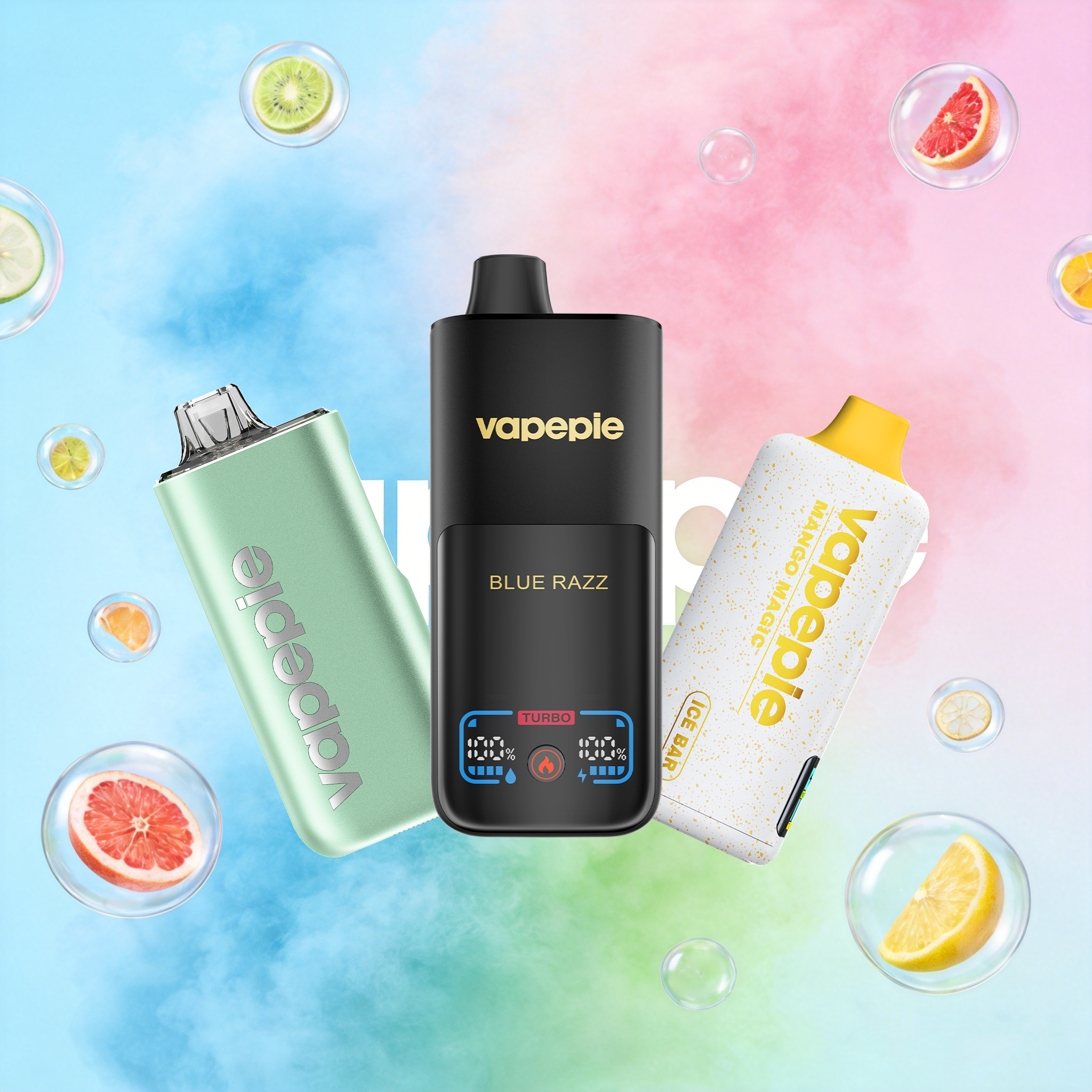 🏆VAPEPIE 70000 PUFFS+VAPEPE PRO 40000+VAPEPIE PowerGo 9800PUFFS