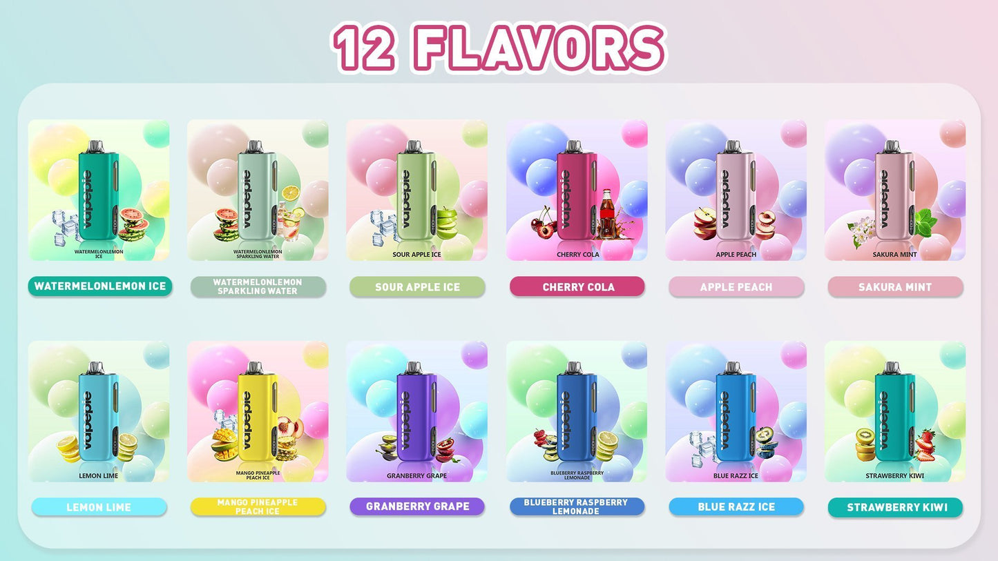 VAPEPIE Max 40000 PUFFS - All  Flavors