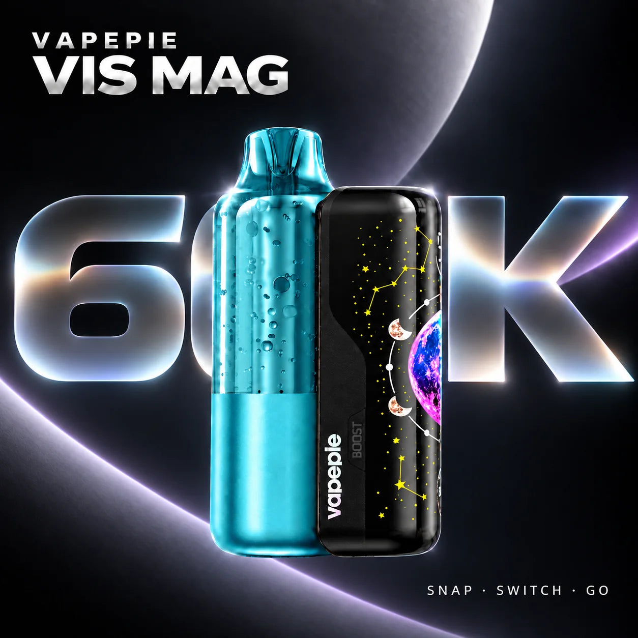 VAPEPIE VIS MAG 60000 PUFFS+Pod Combo Pack