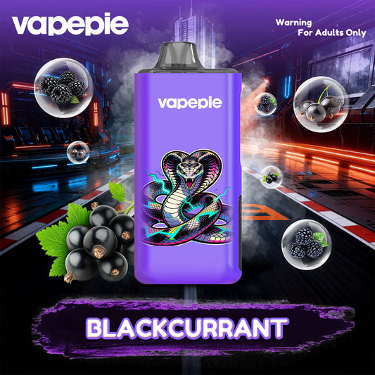 🔒 BLACKCURRANT | VAPEPIE PRO 40000 PUFFS UPGRADED EDITION | Upgraded Designs with Limited IP Editions